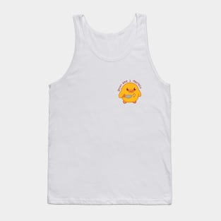 Duck With Knife Meme Tank Top